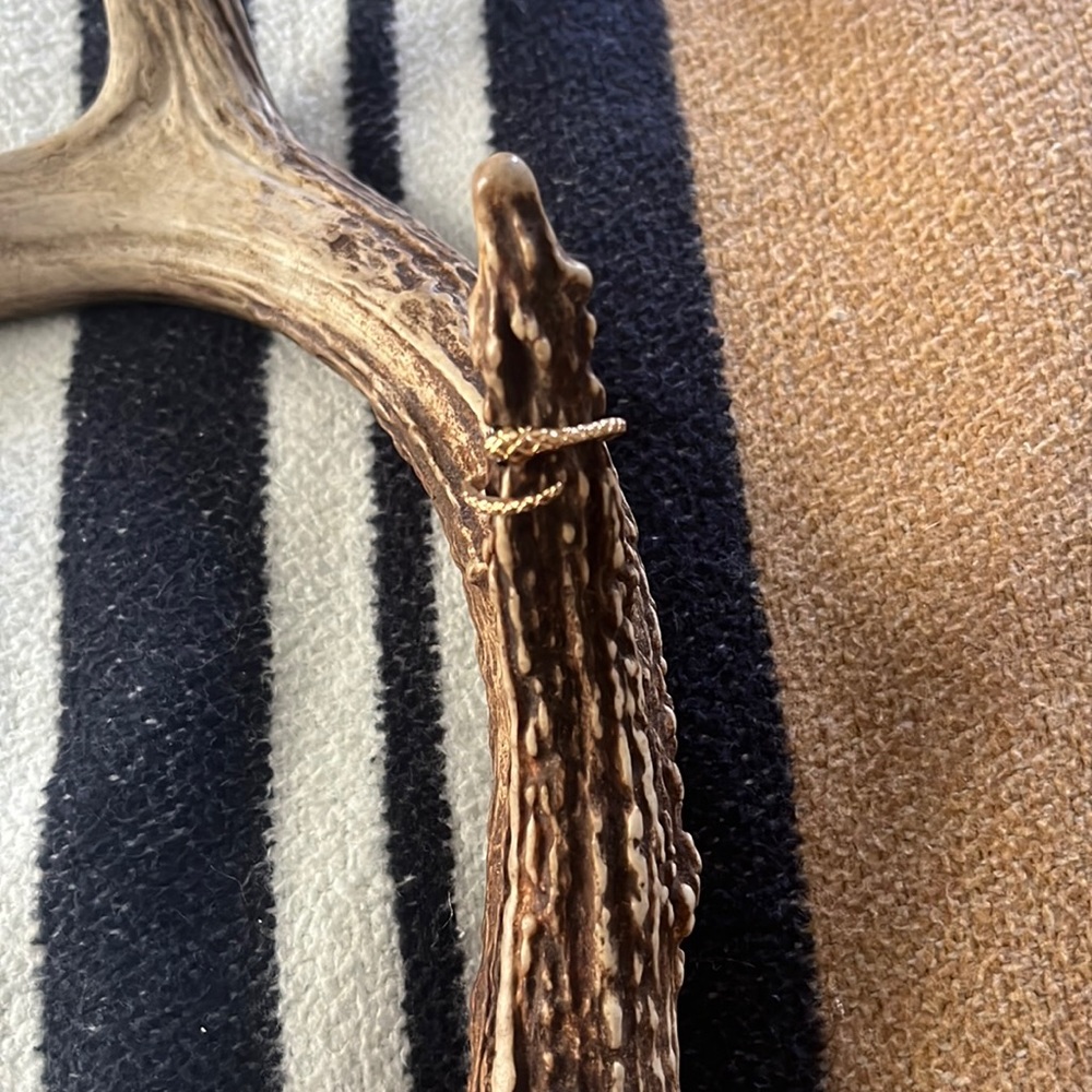 Gold snake ring